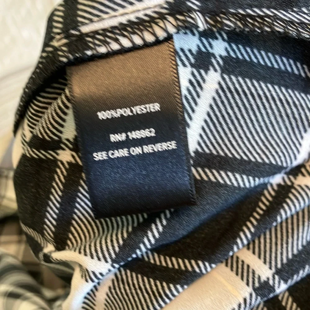 Torrid Black and White Plaid Tank Top - Picture 6 of 6